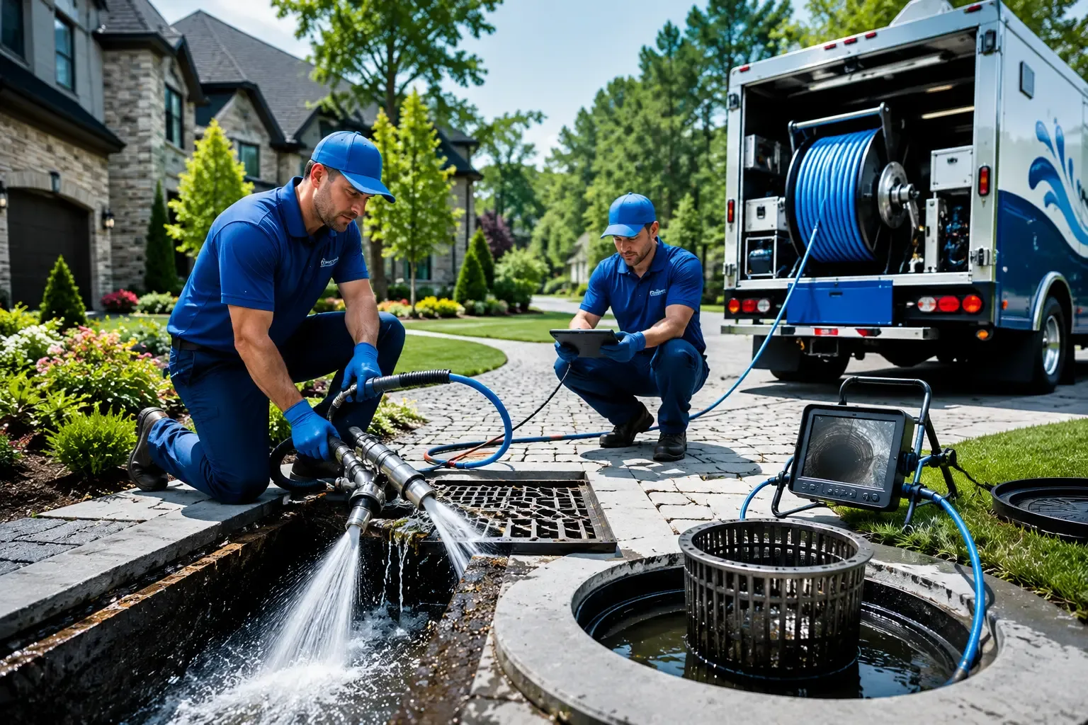 Local outdoor drain cleaning professionals in Tamaroa, IL